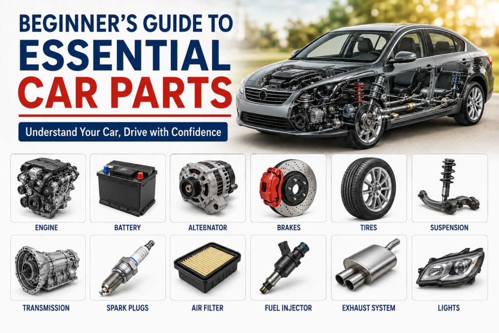 Beginner Guide to Essential Car Parts