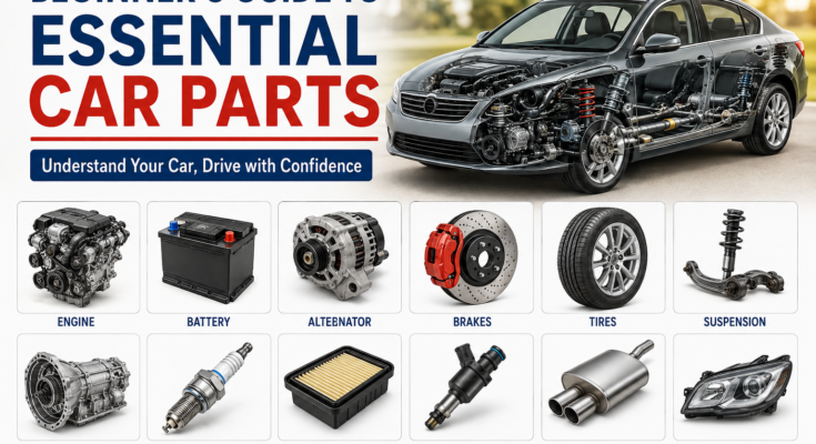 Beginner Guide to Essential Car Parts