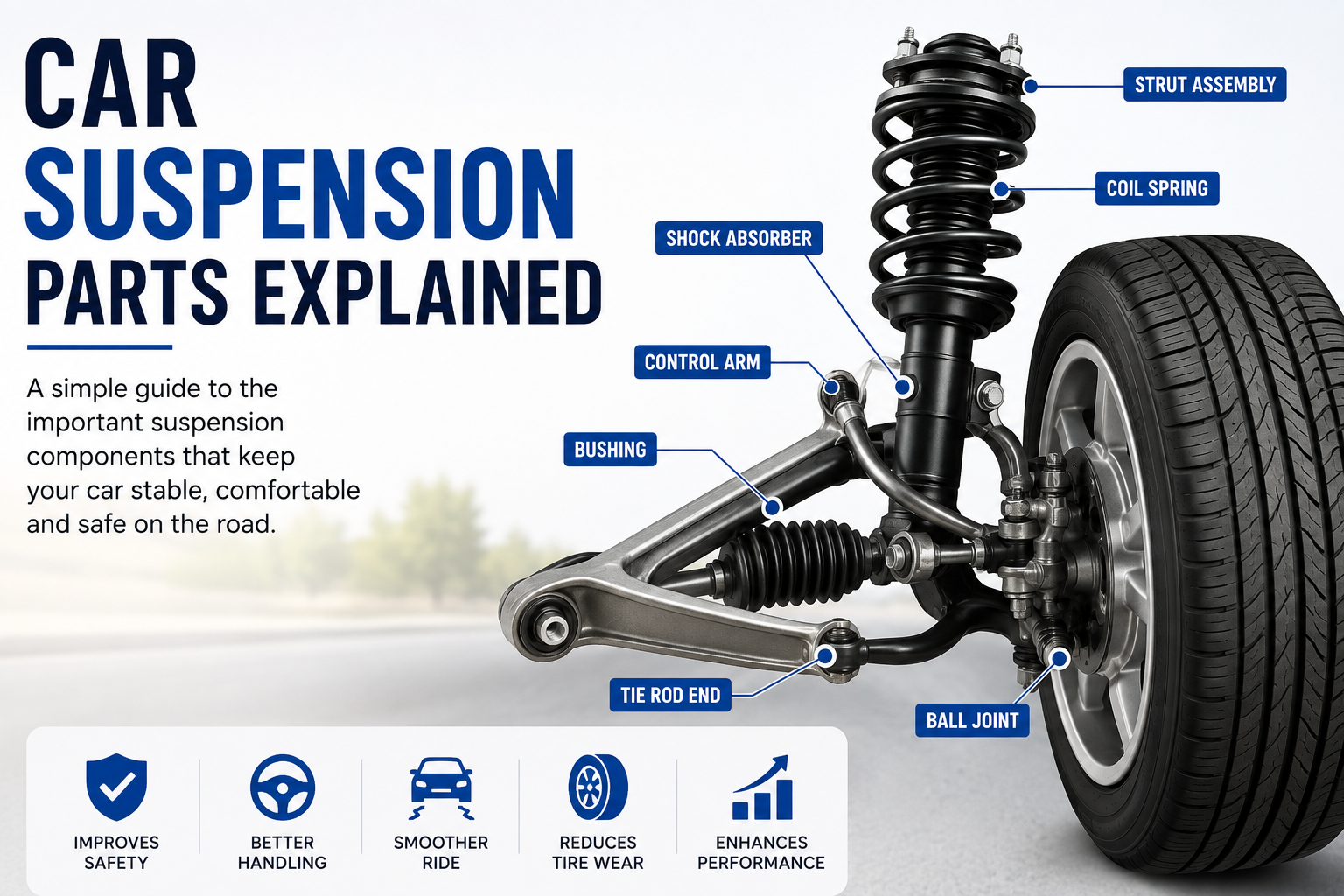 Car Suspension Parts Explained