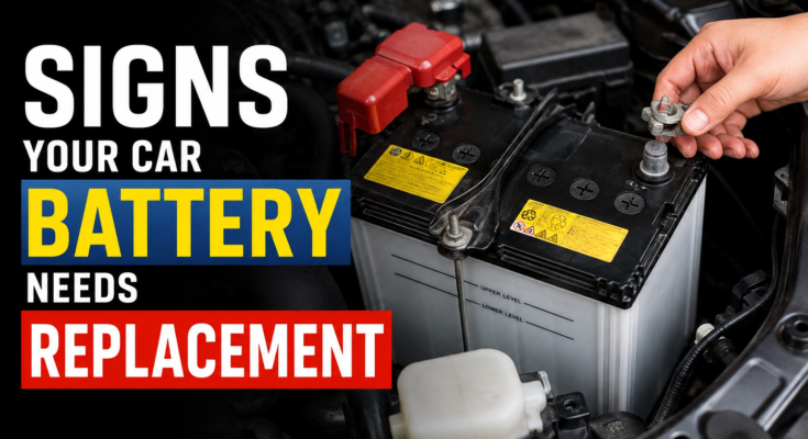 Signs Your Car Battery Needs Replacement