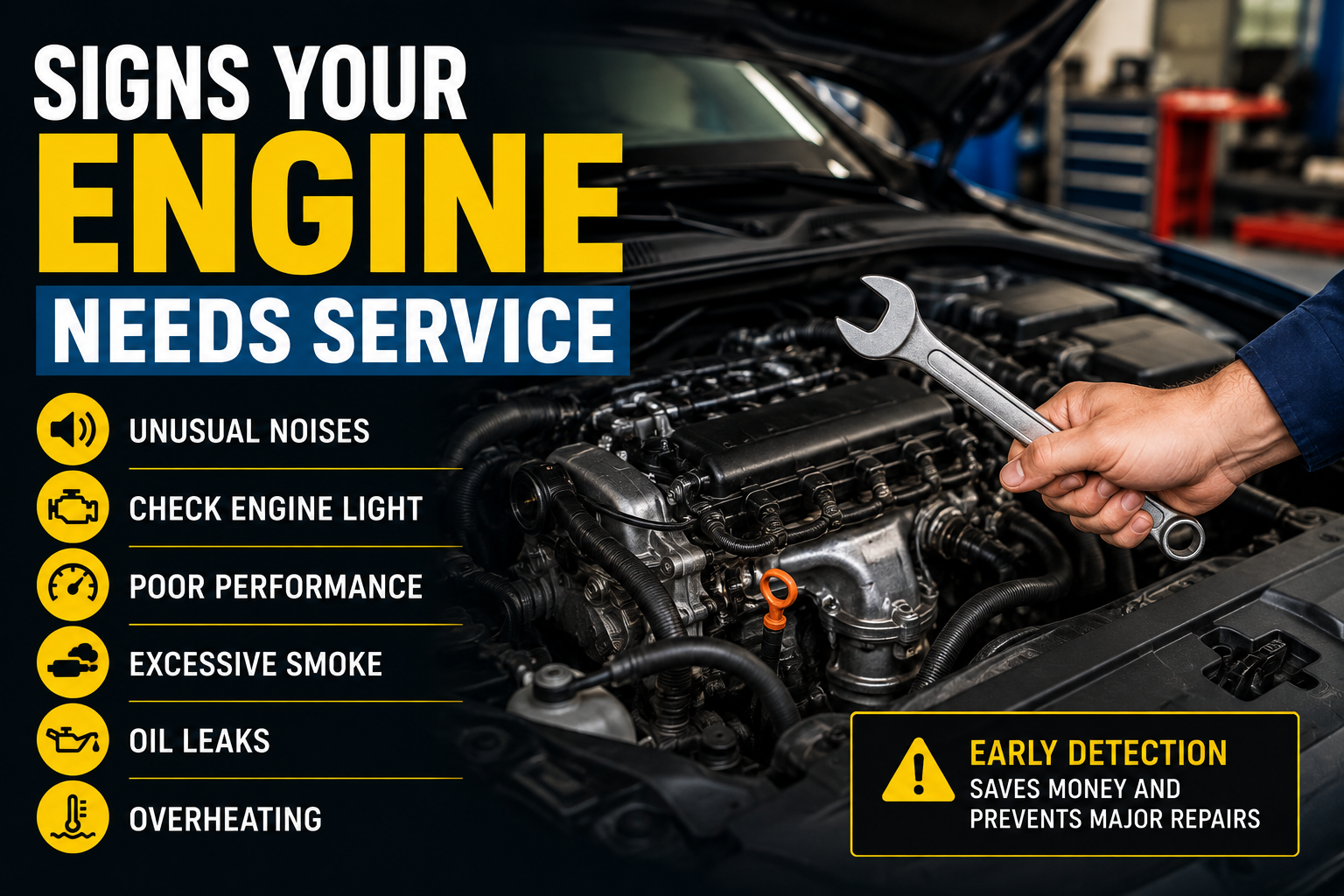 Signs Your Engine Needs Service