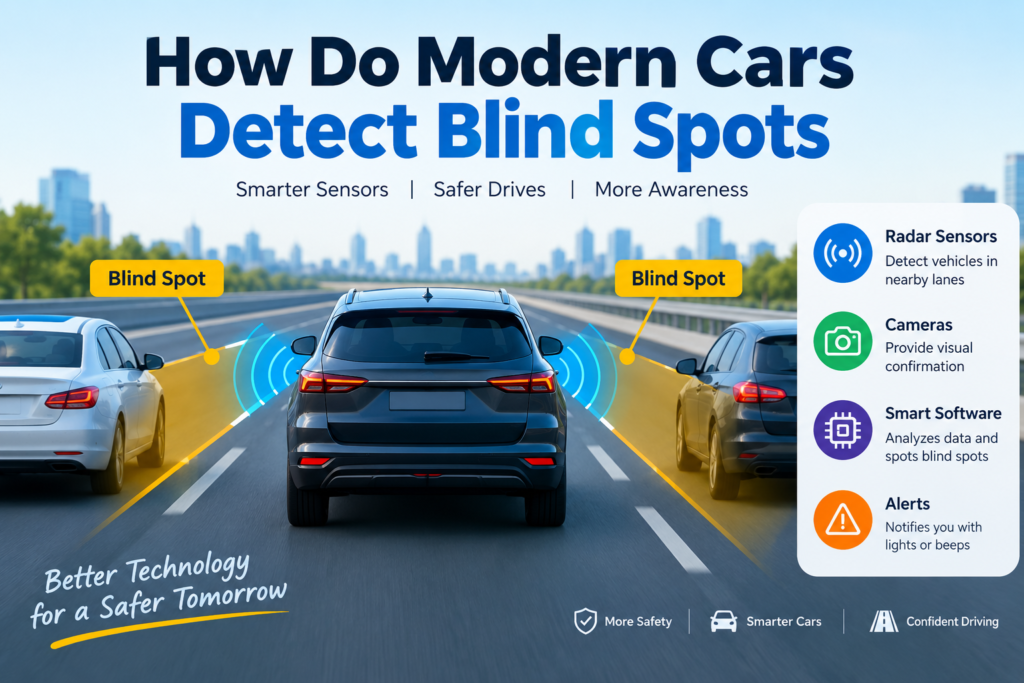 How Do Modern Cars Detect Blind Spots