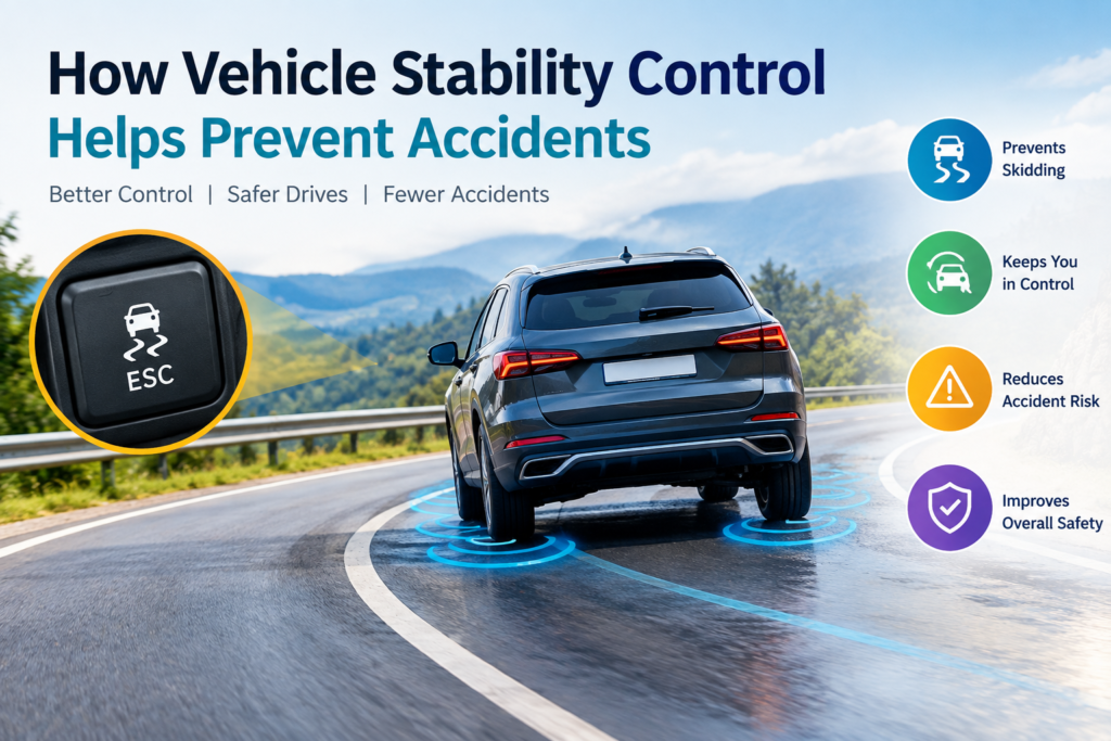 How Vehicle Stability Control Helps Prevent Accidents