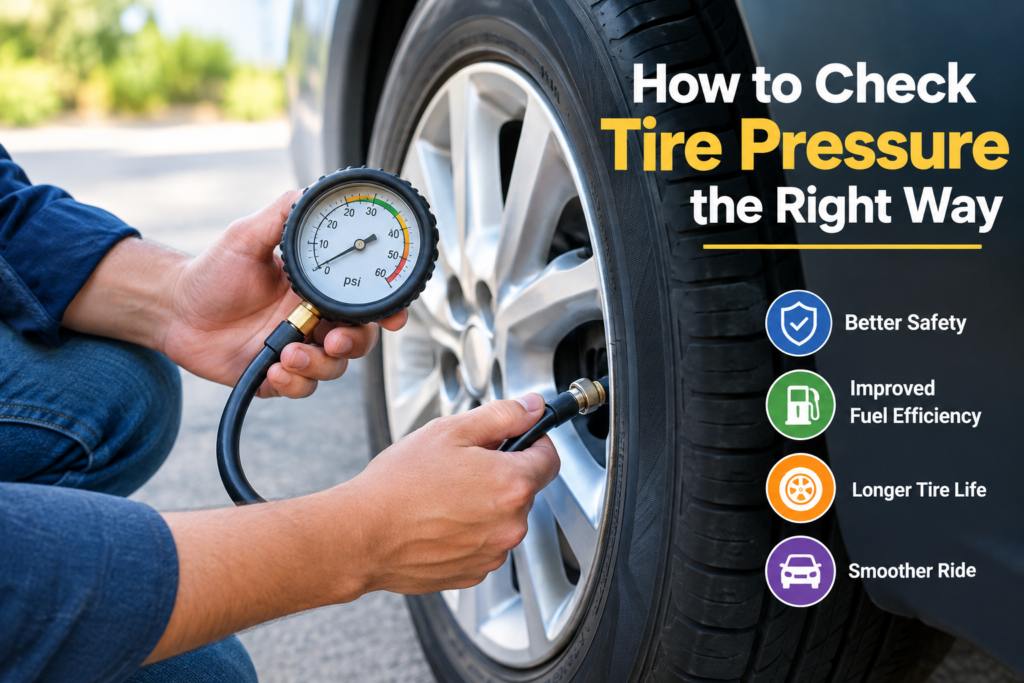 How to Check Tire Pressure the Right Way