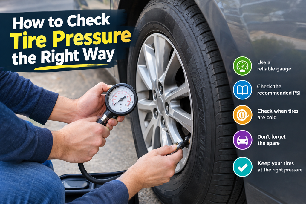 How to Check Tire Pressure the Right Way