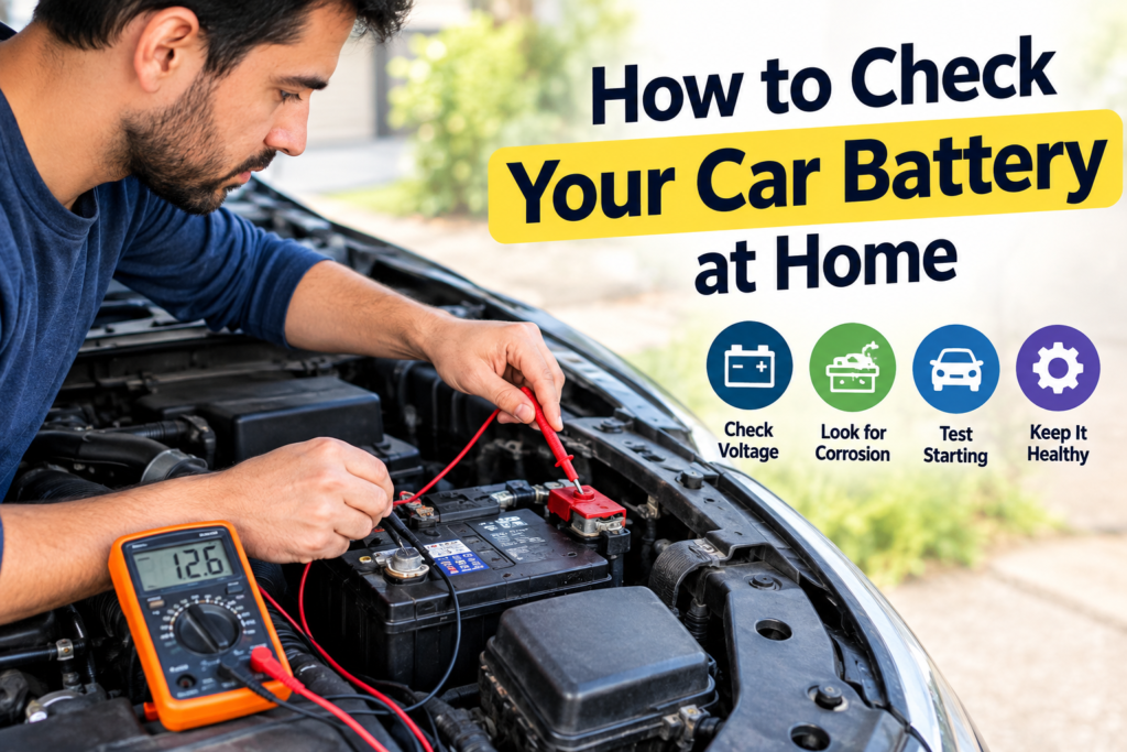 How to Check Your Car Battery at Home