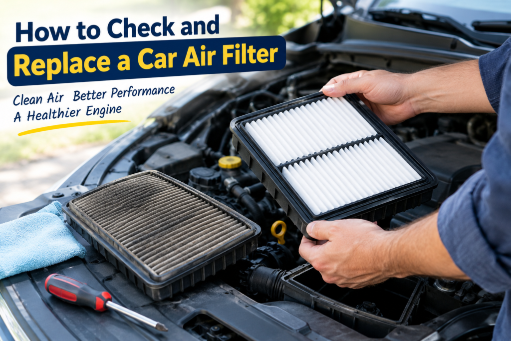 How to Check and Replace a Car Air Filter