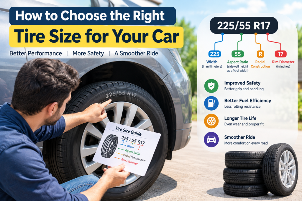 How to Choose the Right Tire Size for Your Car