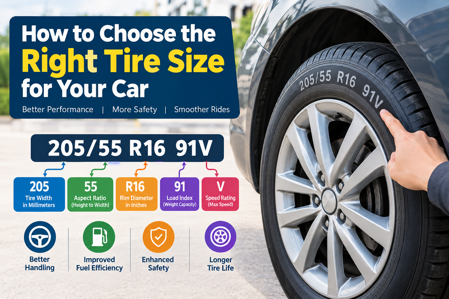 How to Choose the Right Tire Size for Your Car
