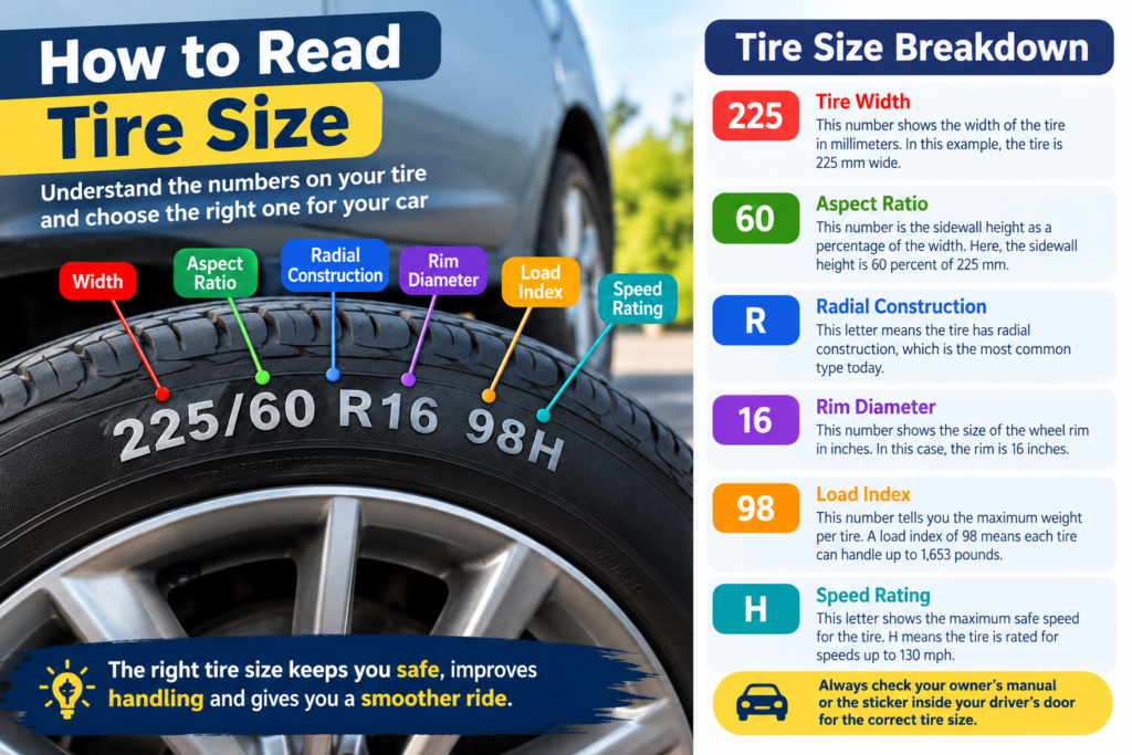 How to Read Tire Size