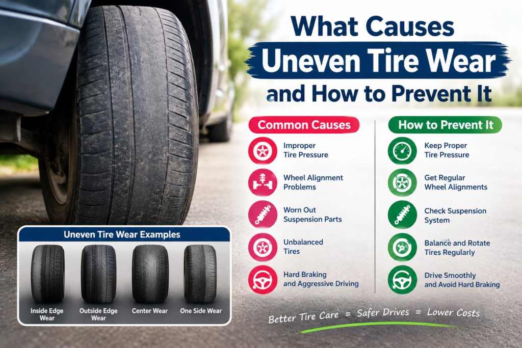 What Causes Uneven Tire Wear and How to Prevent It