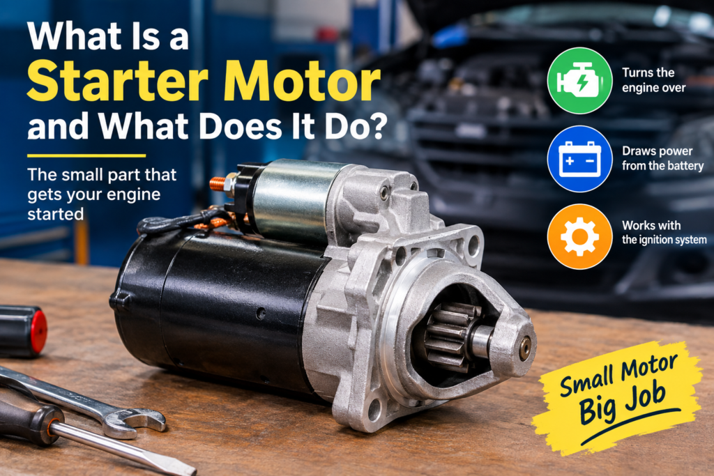 What Is a Starter Motor and What Does It Do