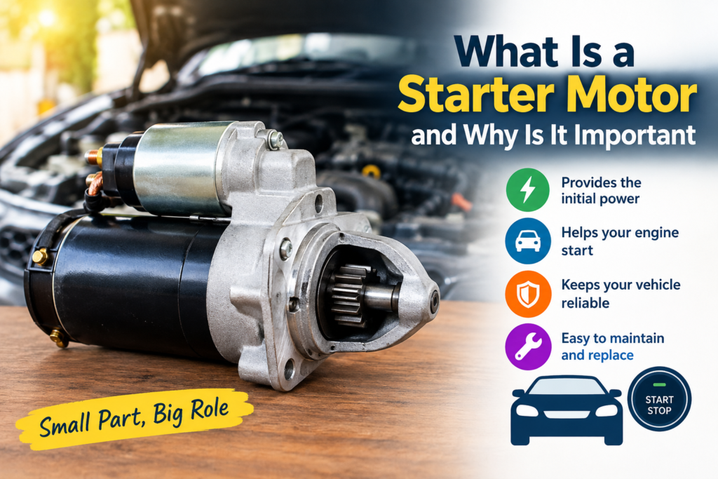 What Is a Starter Motor and Why Is It Important