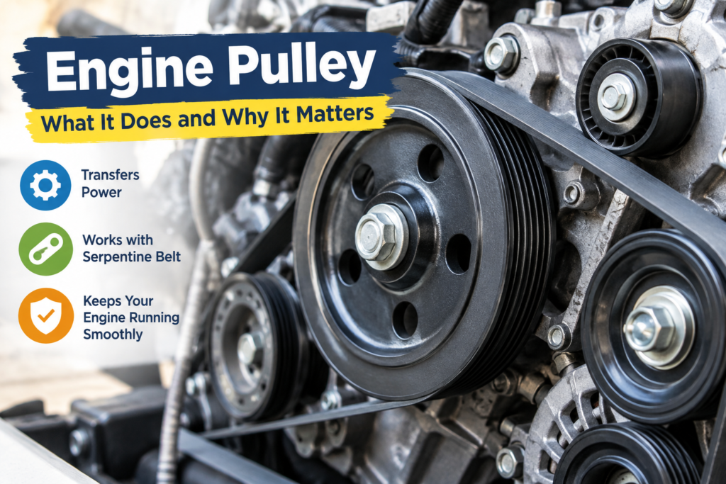 What Is an Engine Pulley